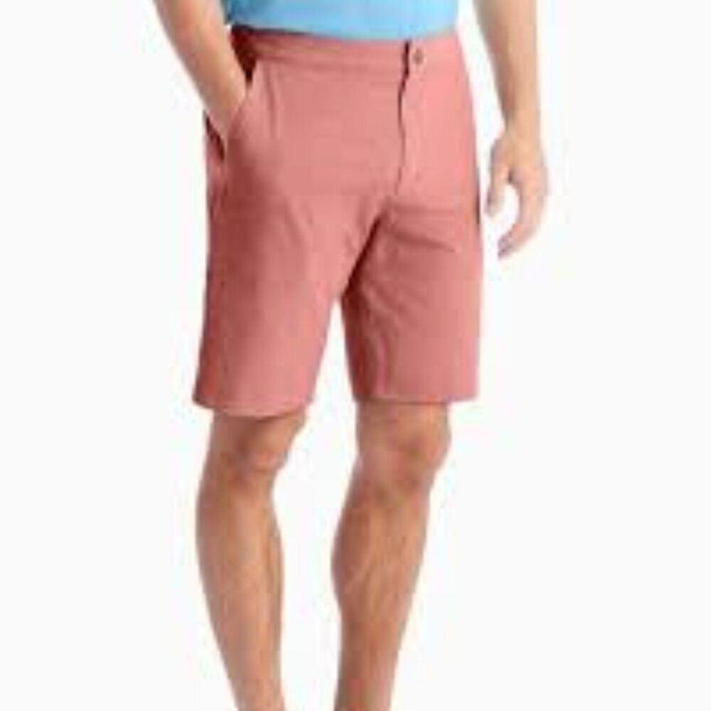 MENS Shorts Size 36 Johnnie O Dawn 2 Dusk Hybrid Shorts Size 36 Malibu Red
